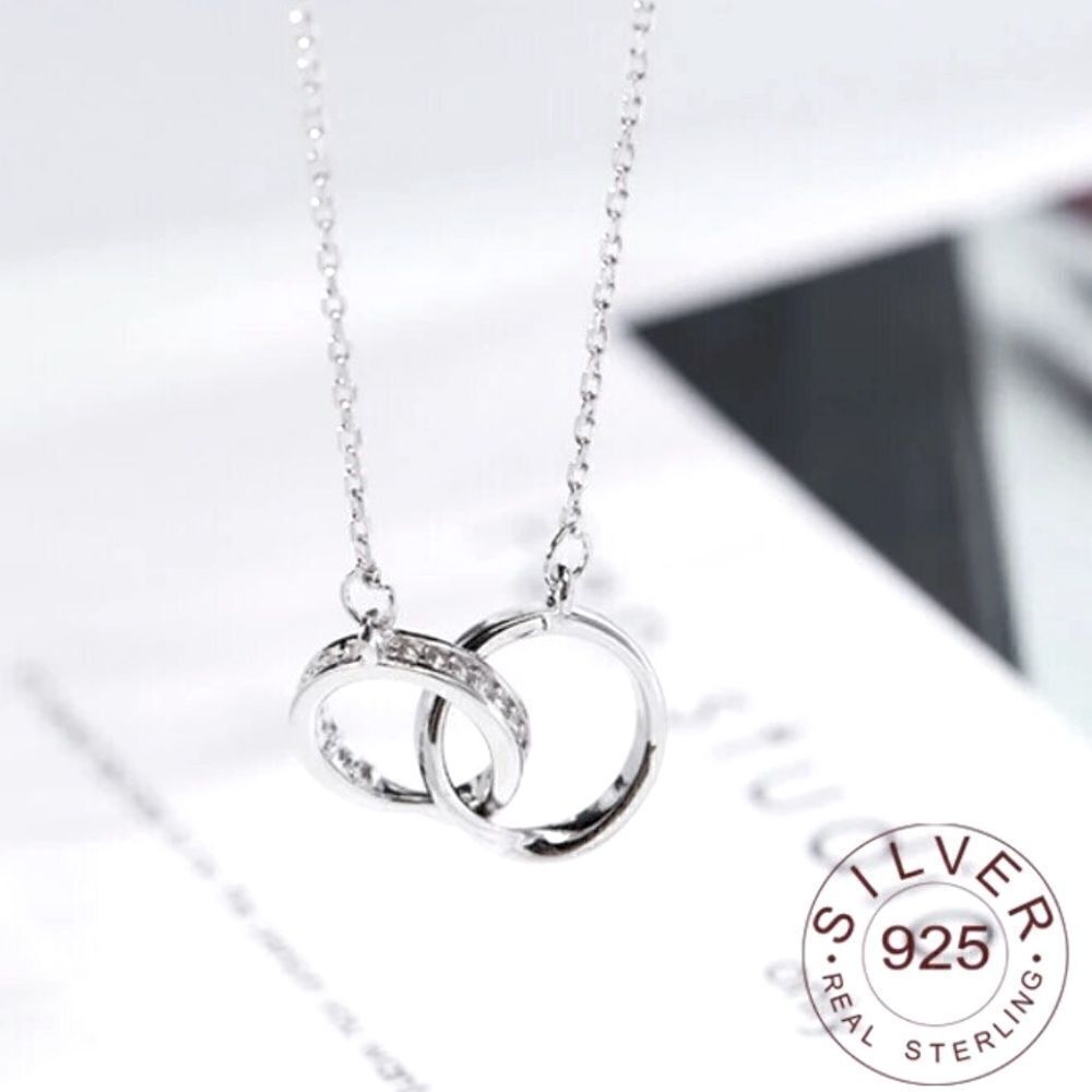 The Cuffing Season Charm Necklace in 925 silver